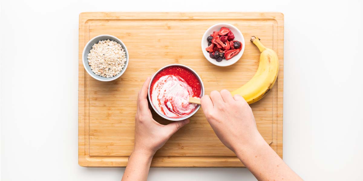 Freche Freunde Müsli Bowl Himbeerjoghurt