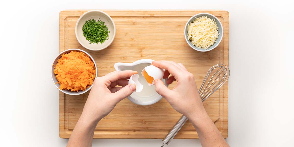 Freche Freunde Karotten-Quiche Step 2