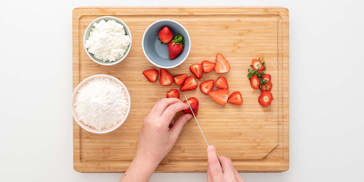 Freche Freunde Erdbeer Pancakes - Step 2