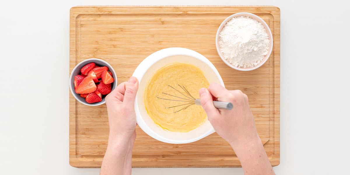 Freche Freunde Erdbeer Pancakes - Step 3