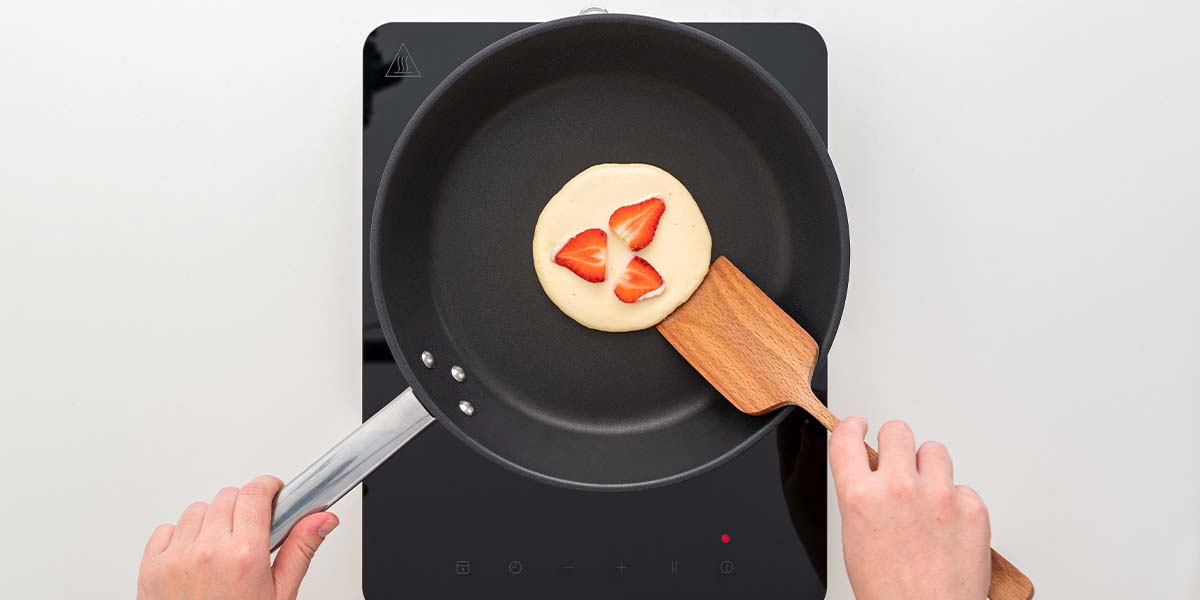 Freche Freunde Erdbeer Pancakes - Step 4