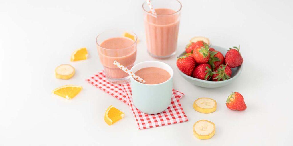 Eddas Erdbeer Smoothie