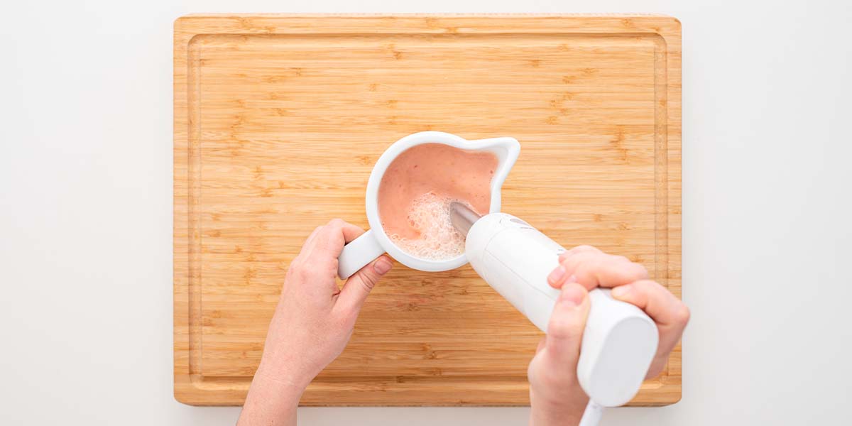 Freche Freunde Erdbeer Smoothie - Step 4