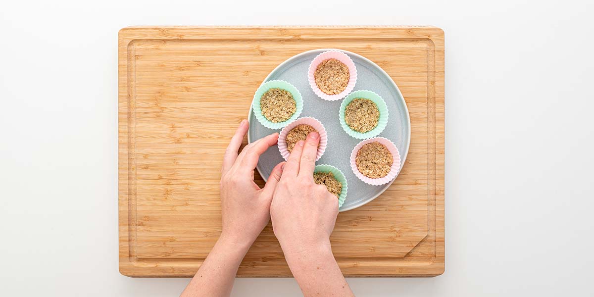 Freche Freunde Frozen Joghurt Törtchen Step 2