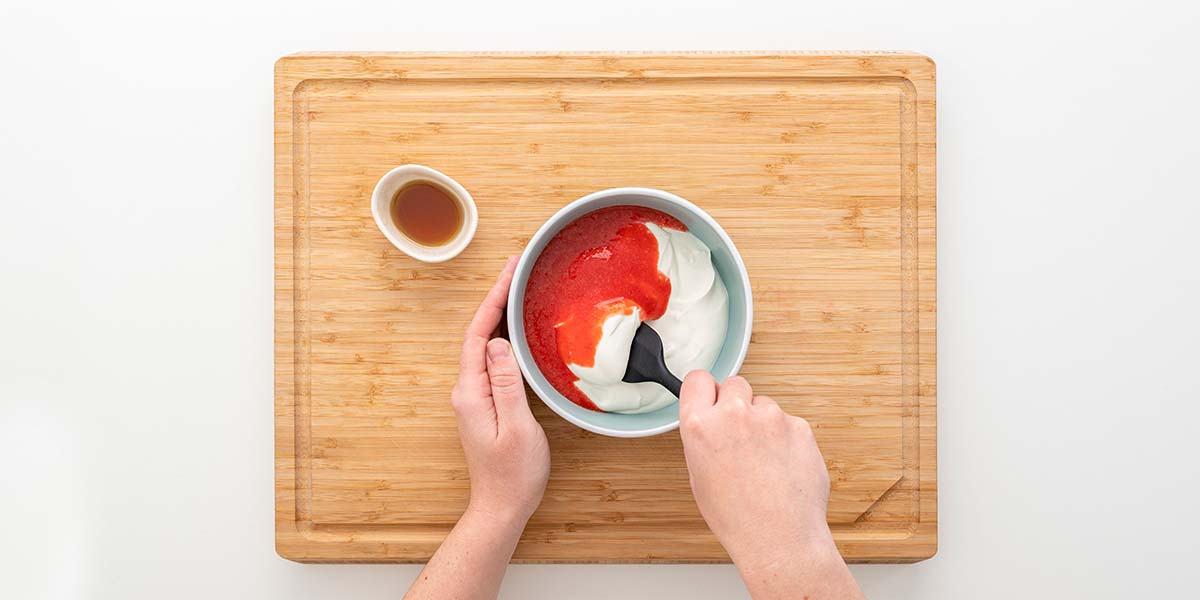 Freche Freunde Frozen Joghurt Törtchen Step 5