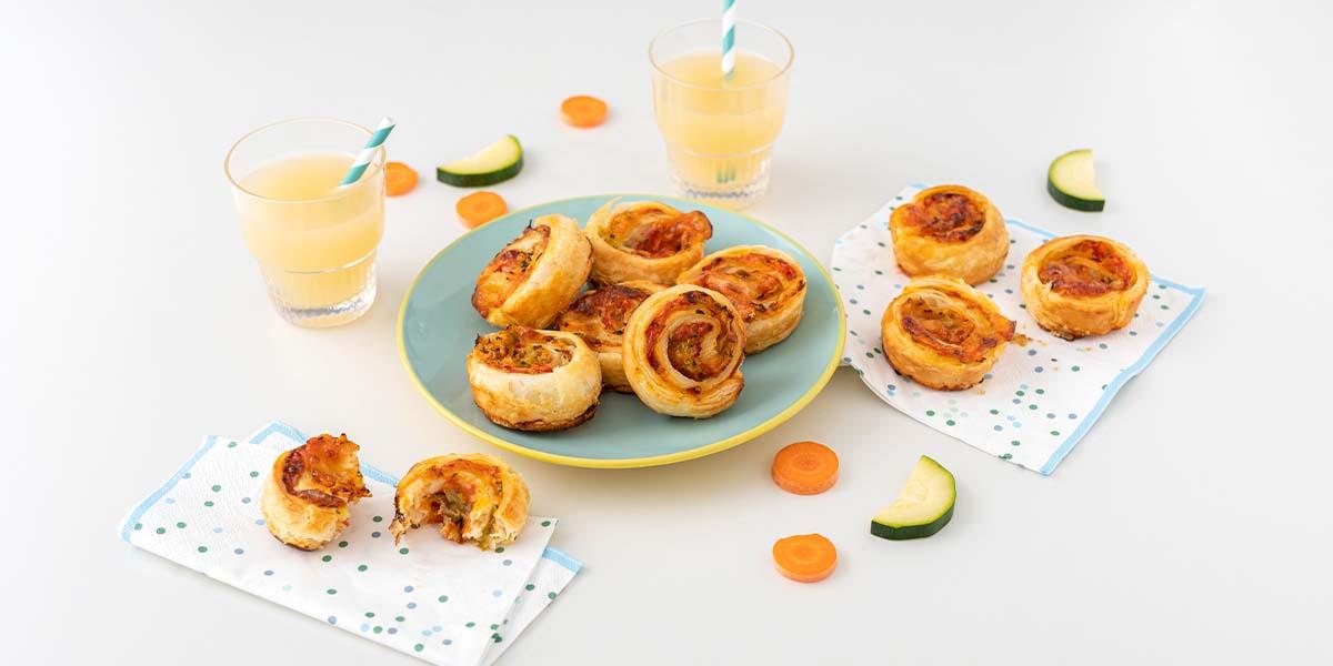 Freche Freunde Pizzaschnecken