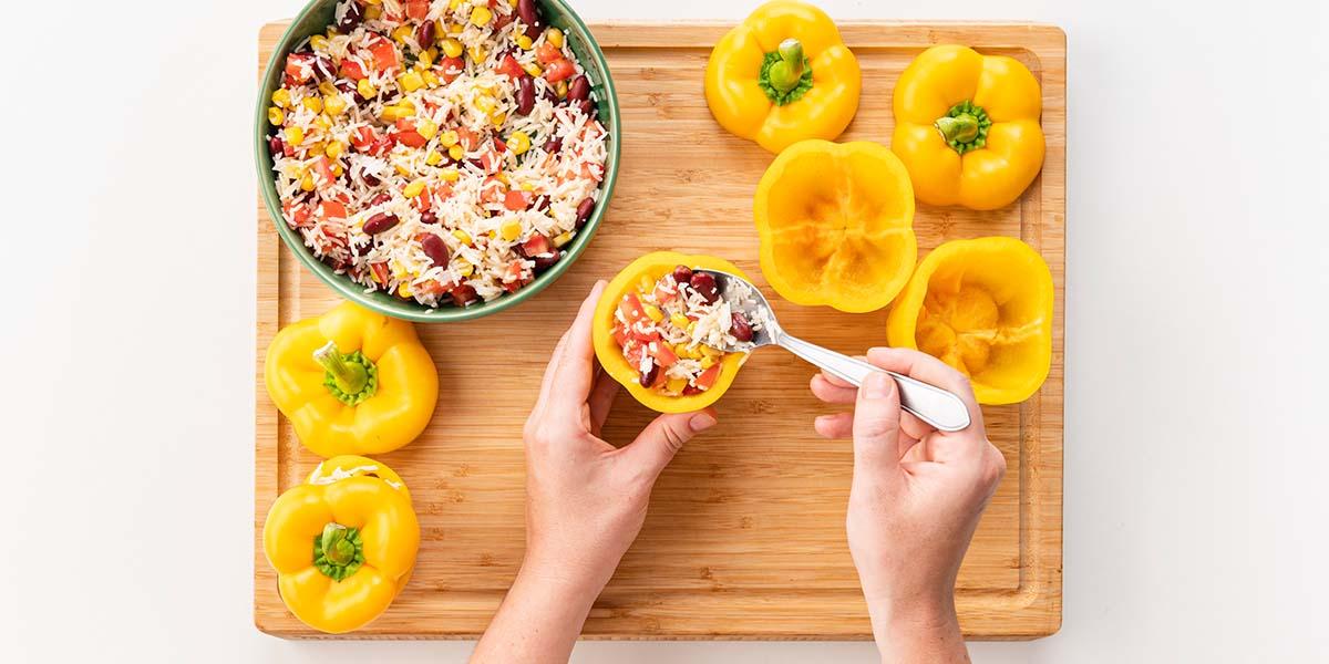 Freche Freunde Reissalat Step 3