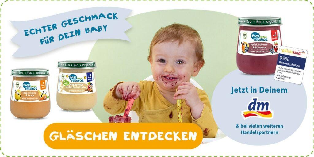 Baby Freche Freunde dm Gläschen entdecken