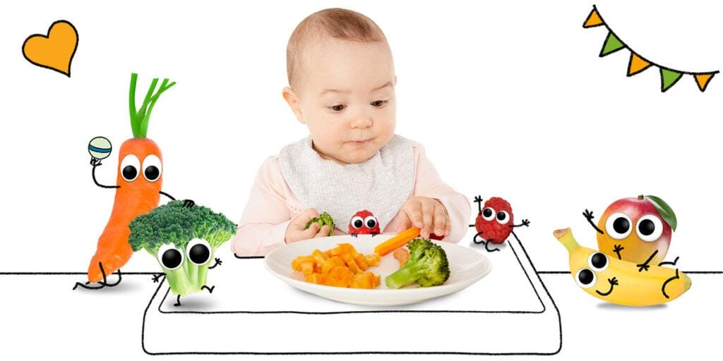 Baby Freche Freunde BLW Teller