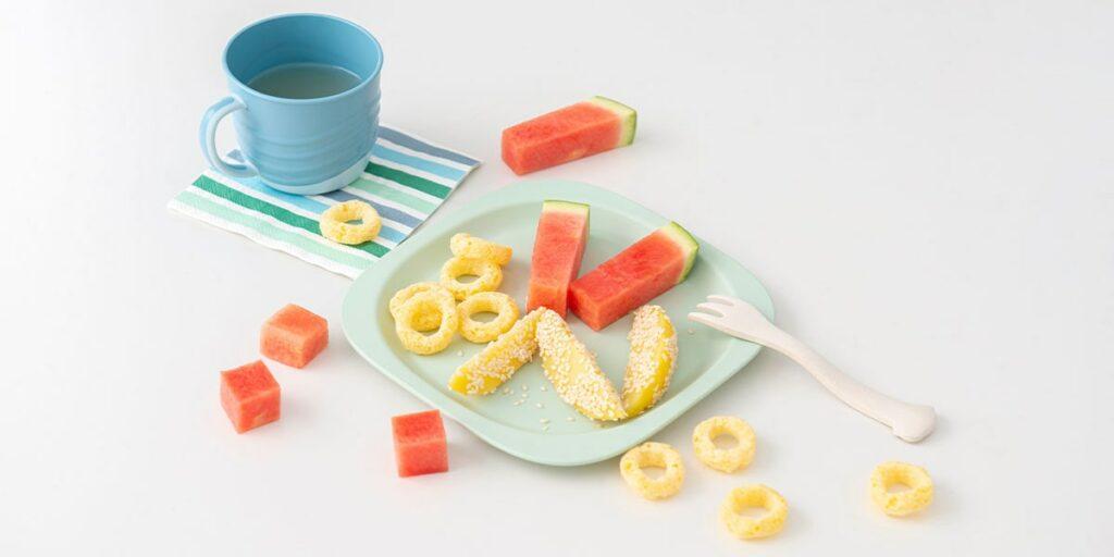 Baby Freche Freunde BLW Teller Knusperringe