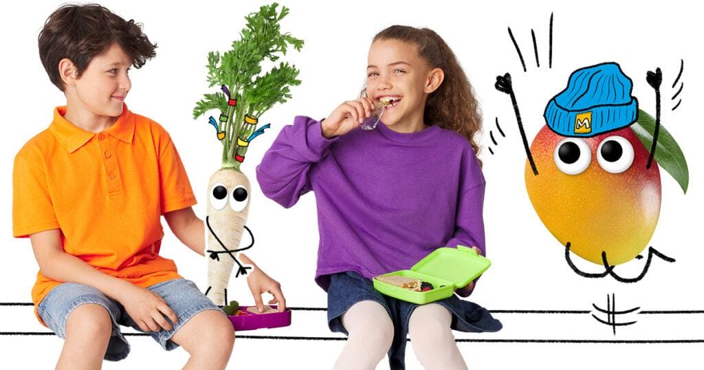 Gesunde Ernährung in der Grundschulzeit - Freche Freunde