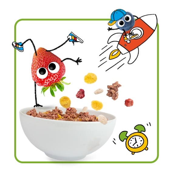 Kategorie-Frühstück vor der Schule