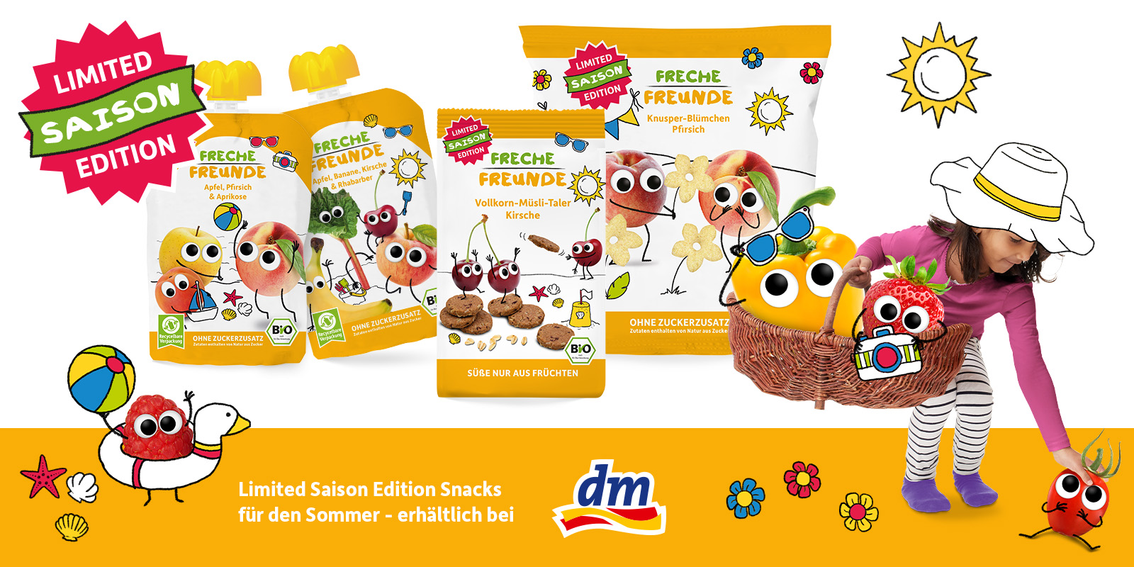 Freche Freunde - Blogbeitrag - Sommer Snacks