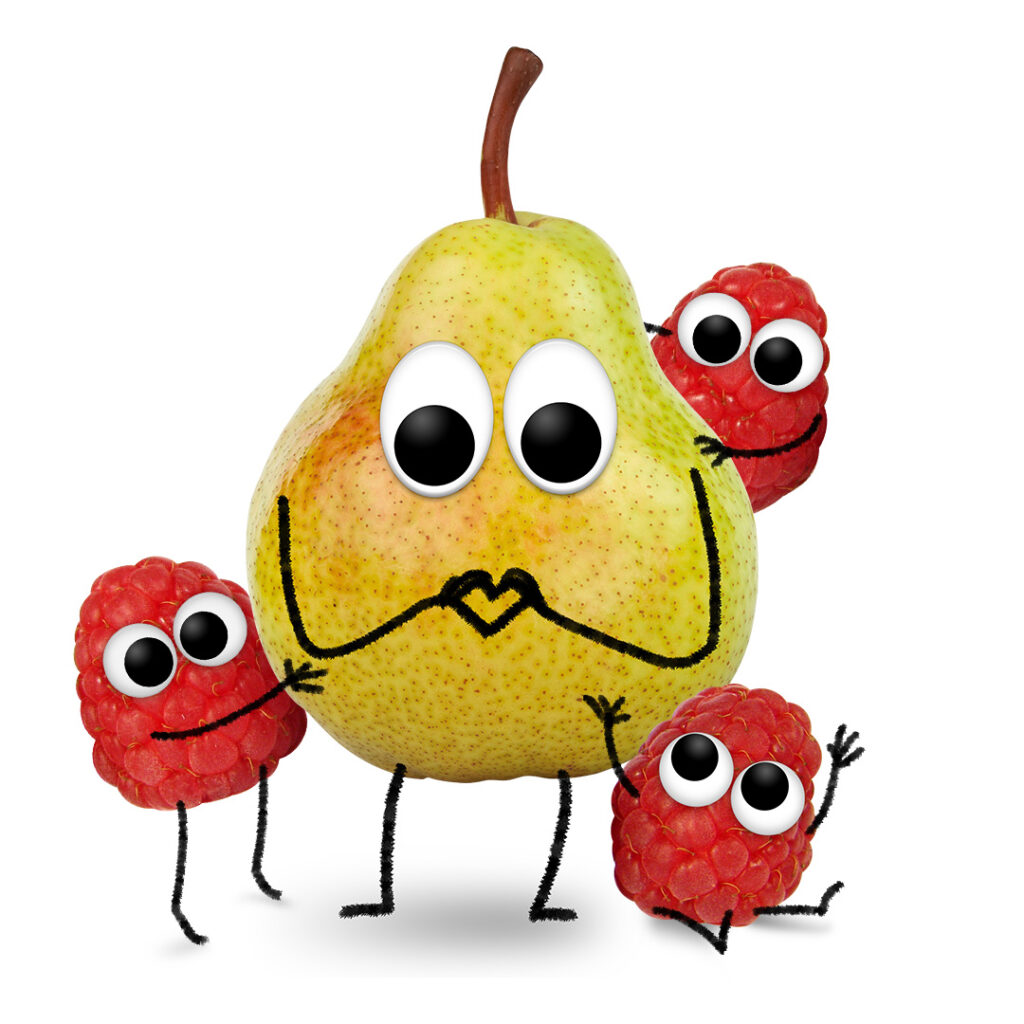 Freche Freunde - Bettie Birne & Hansi Himbeere - Herz