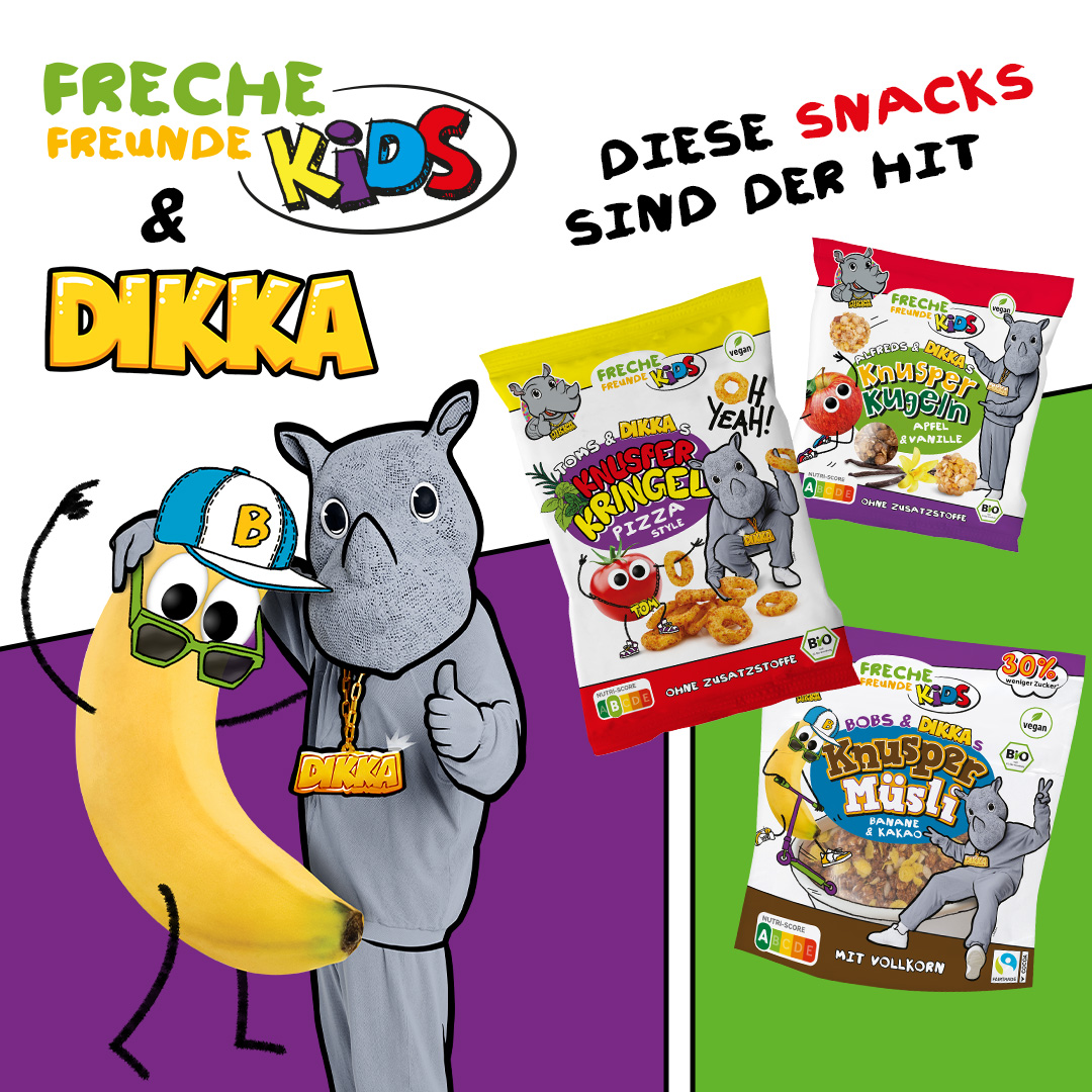 Freche Freunde - Pressemitteilung - DIKKA