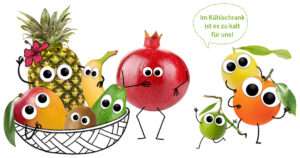 Freche Freunde - Obst und Gemüse Aufbewahrung - Obst lagern