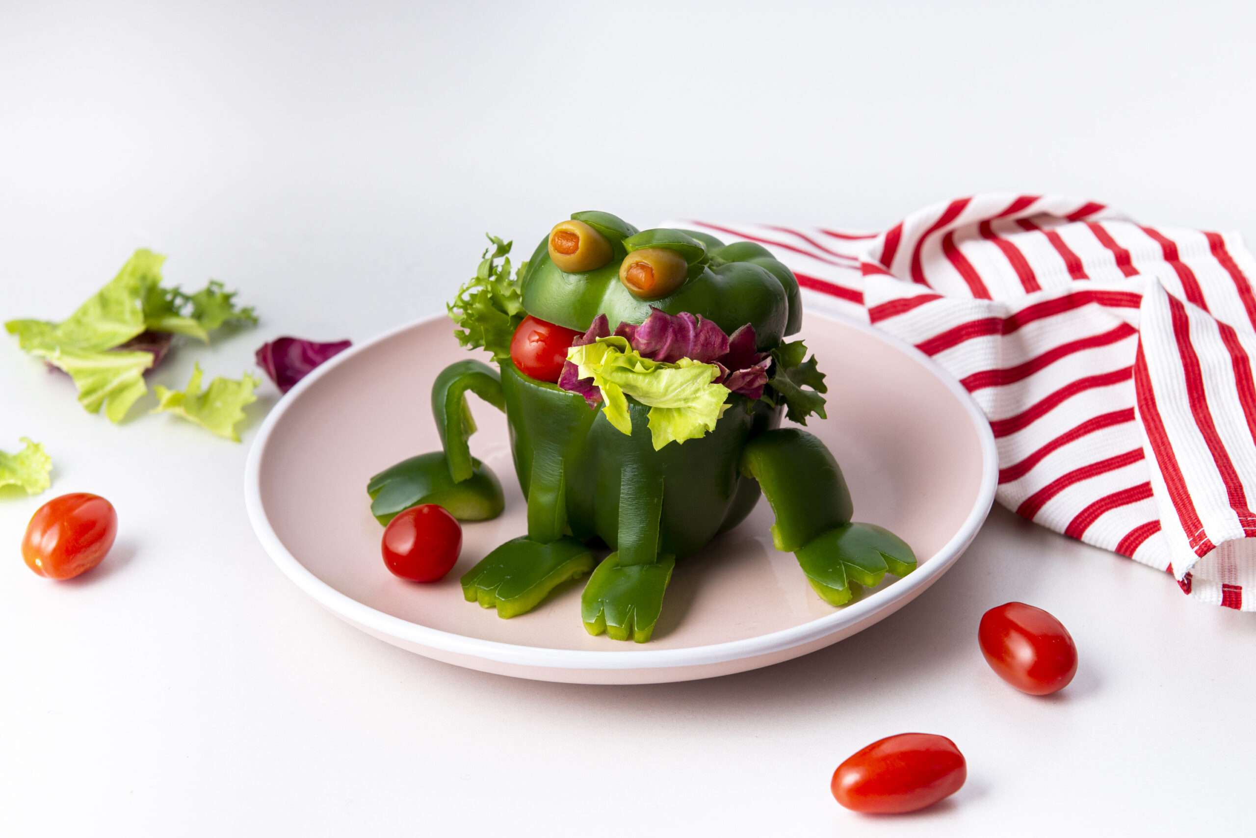 Paprika-Frosch-Freche-Freunde-Rezept