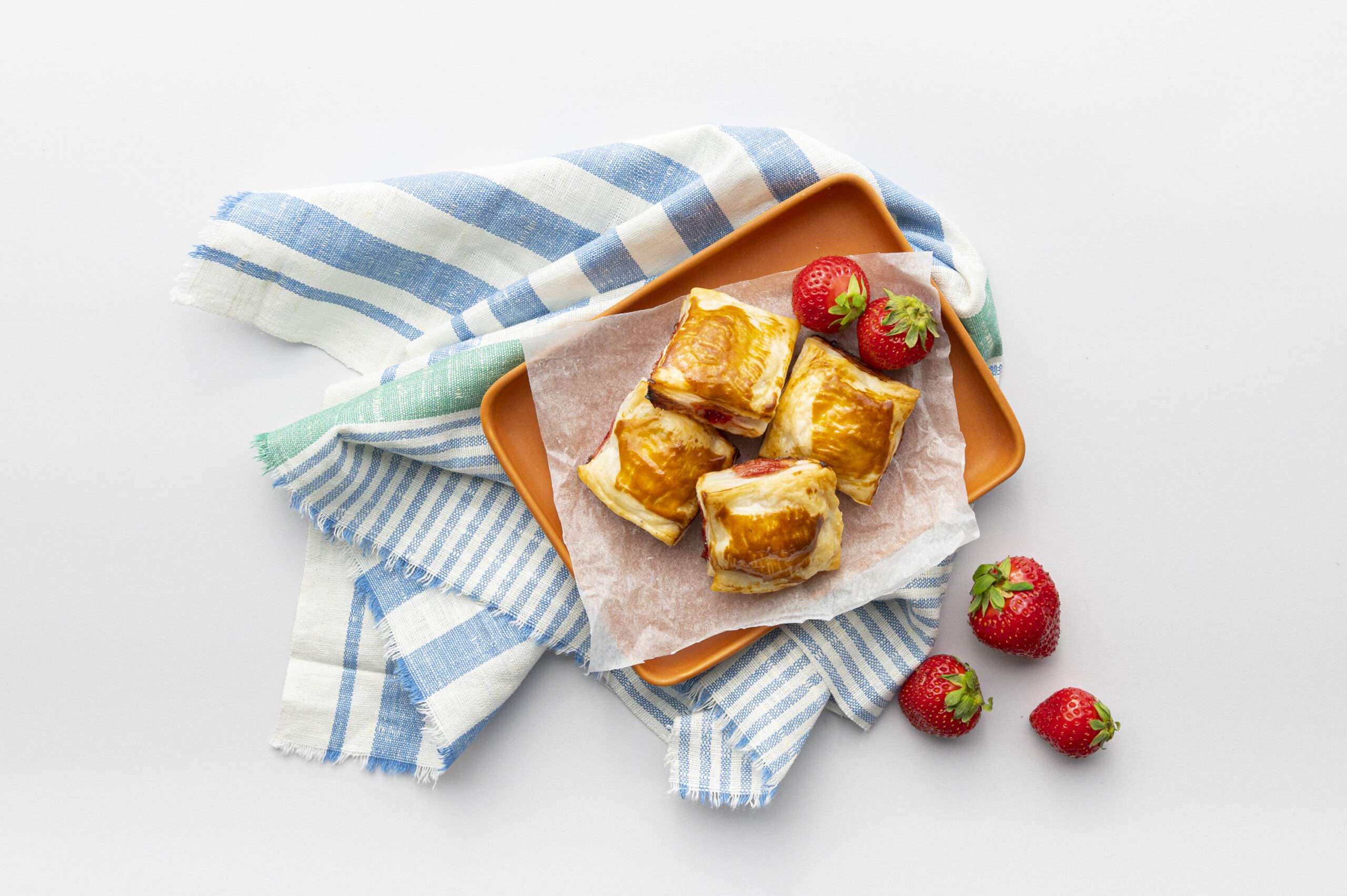 Rezept-Blätterteig-mit-Erdbeeren